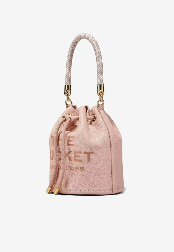 The Grained Leather Bucket Bag