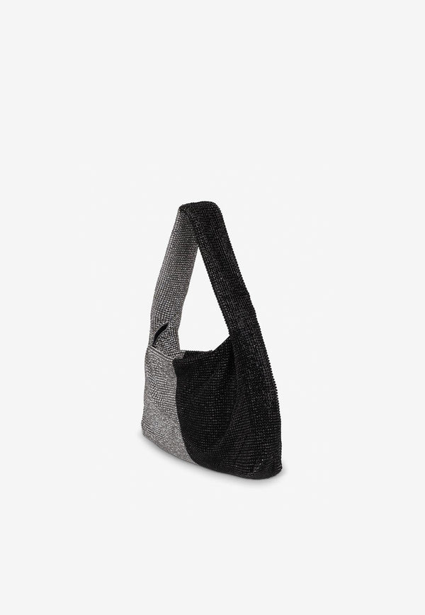 Crystal Mesh Shoulder Bag