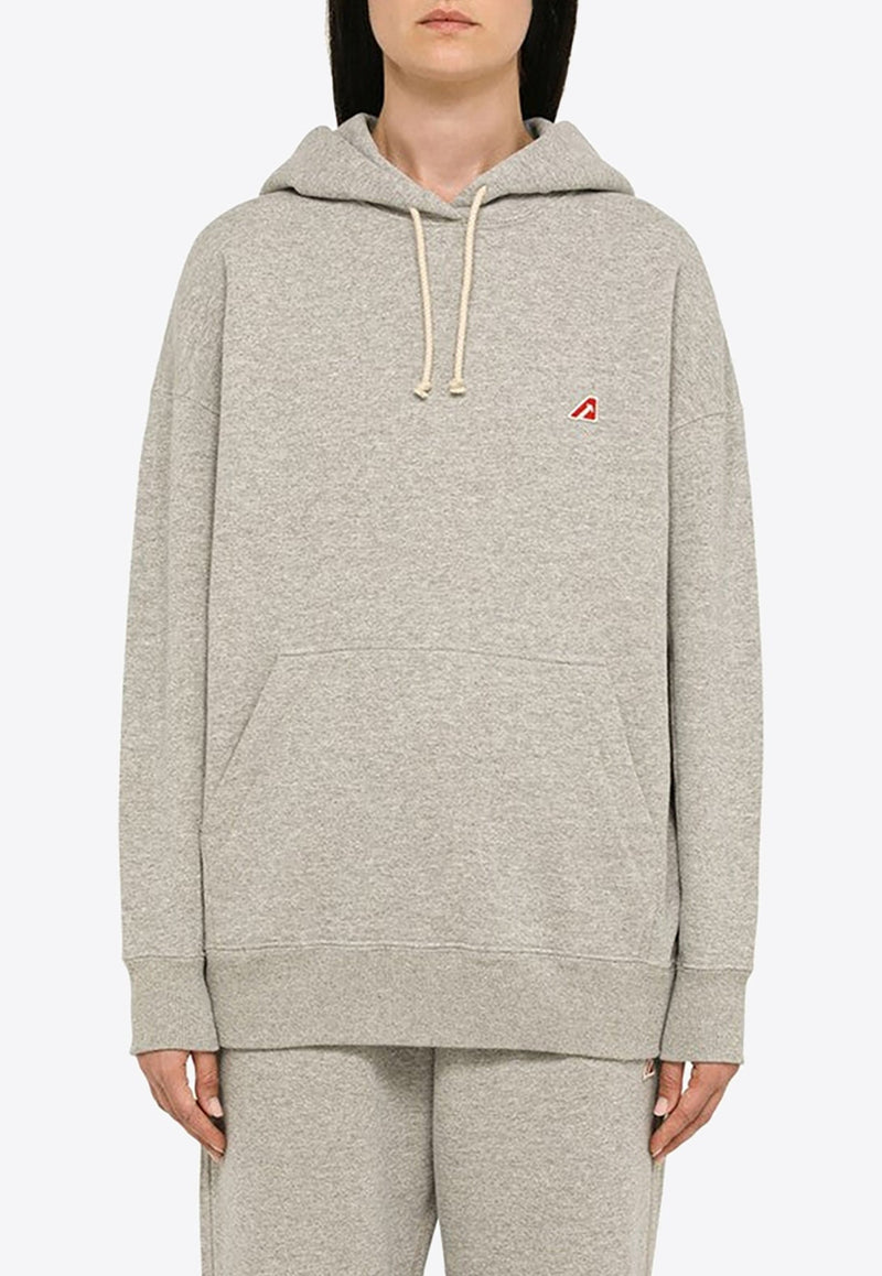 Logo Patch Hooded Sweatshirt