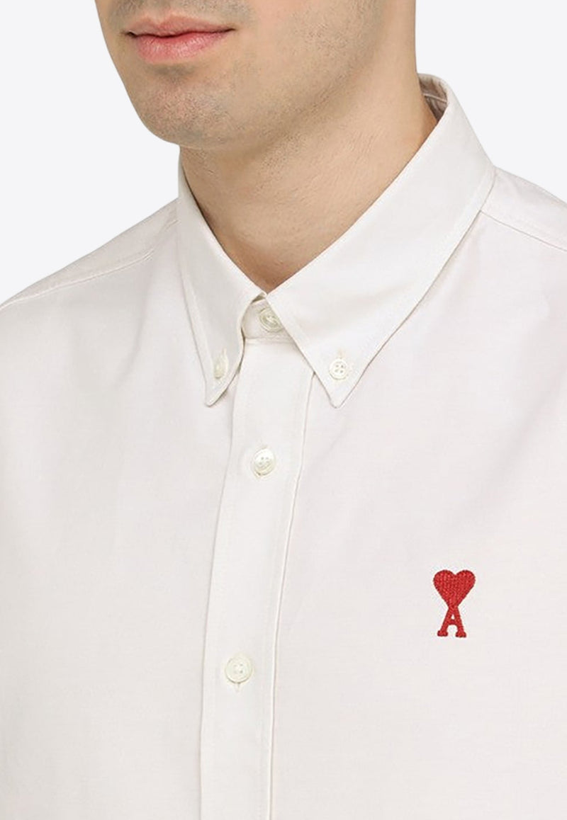 Logo Embroidered Short-Sleeved Shirt