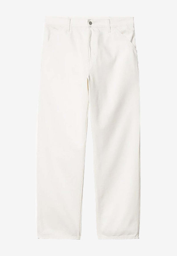 Single-Knee Relaxed Pants