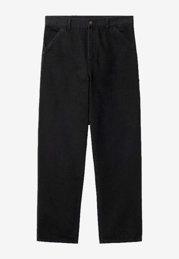 Single-Knee Relaxed Pants