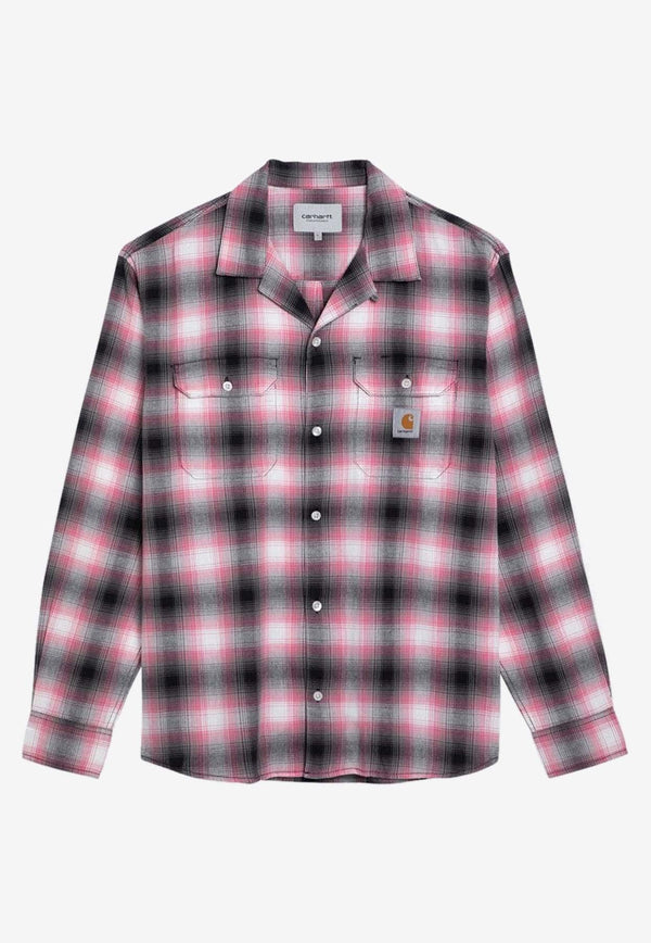 Plaid Check Long-Sleeved Shirt