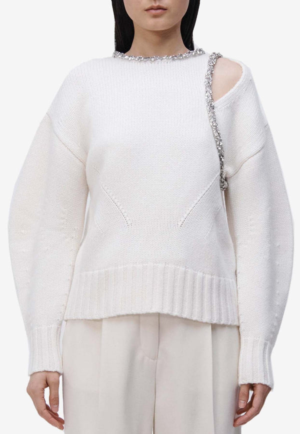 Monroe Crystal-Embellished Sweater