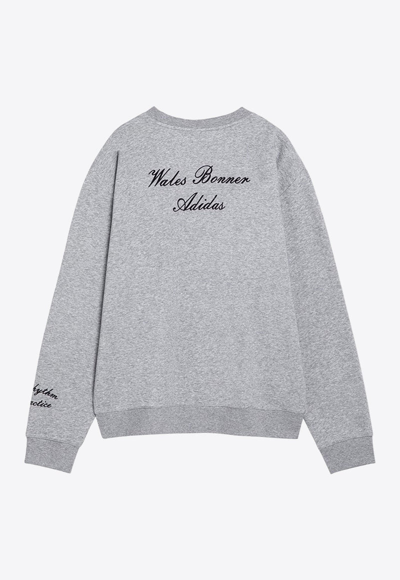 X Wales Bonner Printed Crewneck Sweatshirt