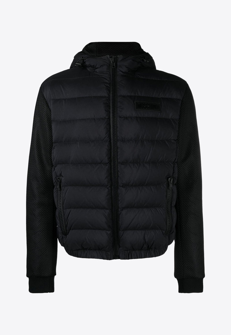 Logo Puffer Zip-Up Jacket