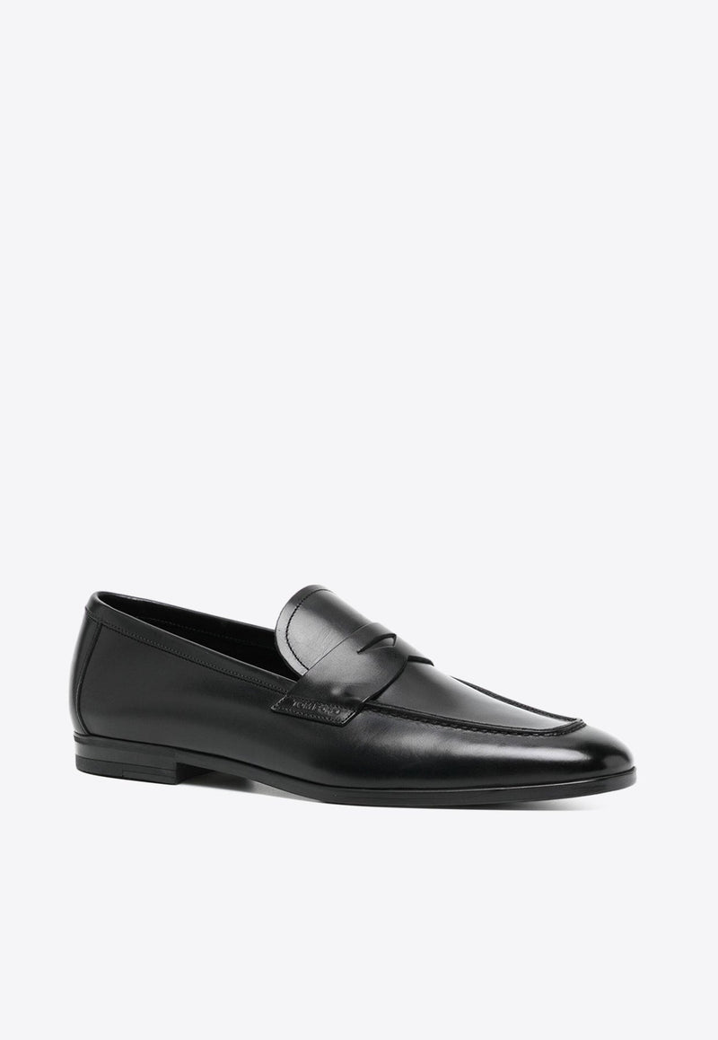 Leather Penny Loafers