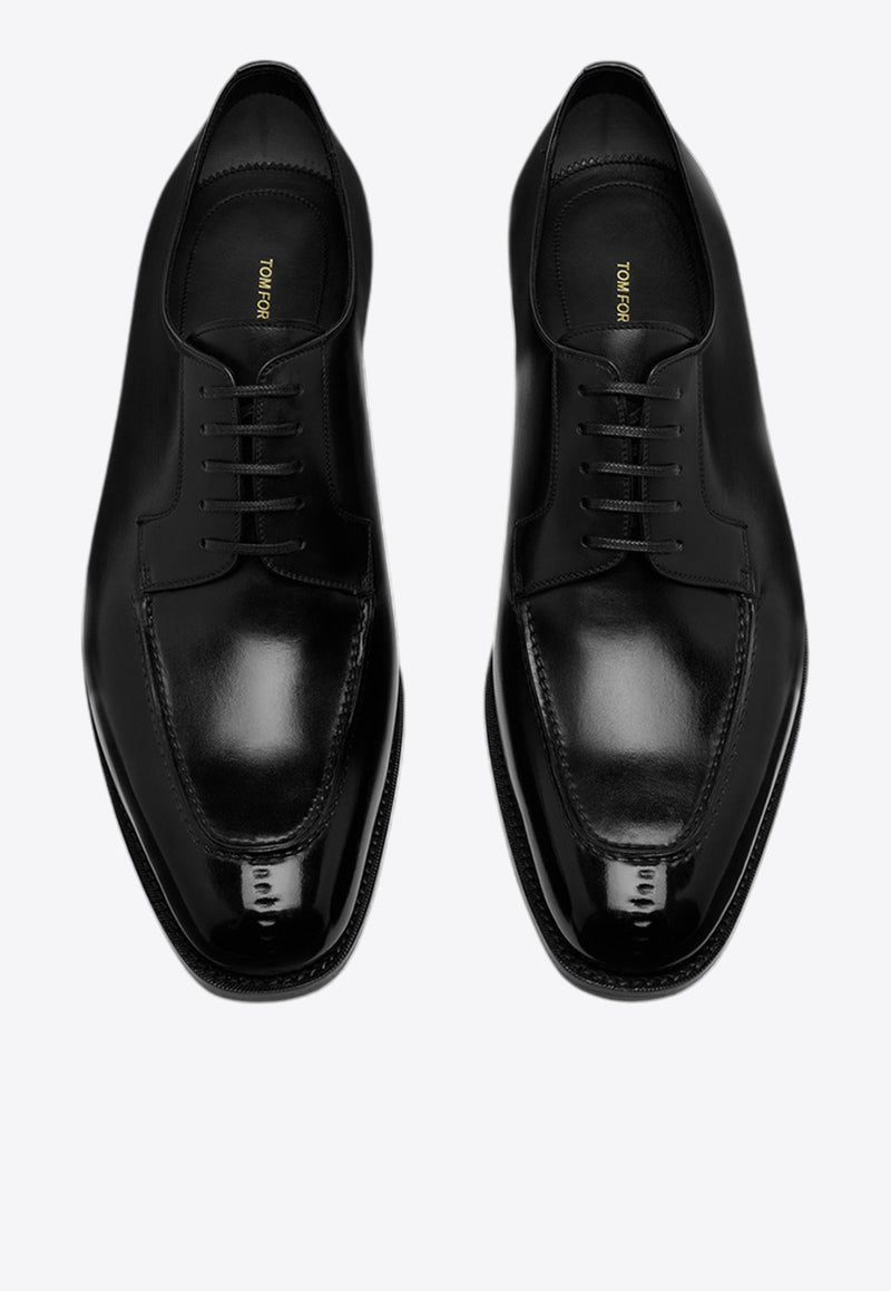 Tudor Lace-Up Shoes in Burnished Leather