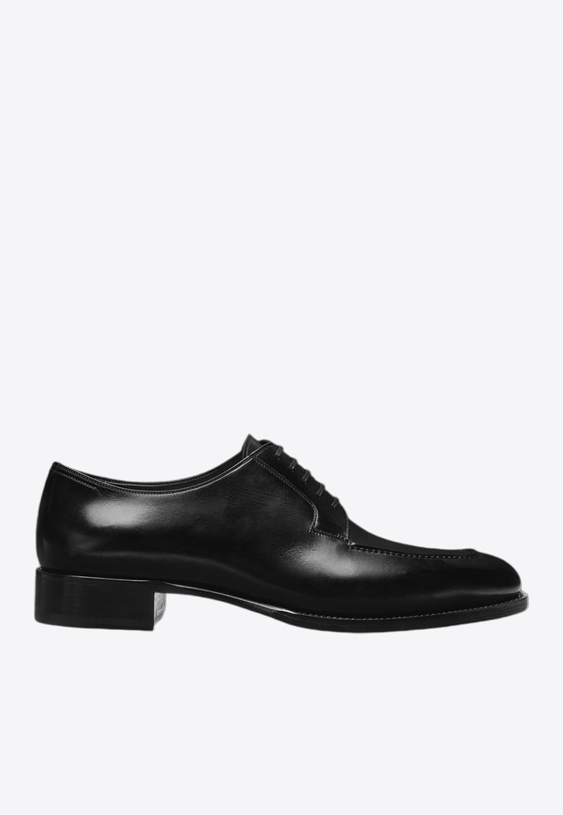 Tudor Lace-Up Shoes in Burnished Leather