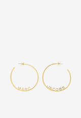 Logo Hoop Earrings