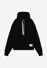 Logo Patch Hooded Sweatshirt