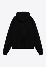 Logo Patch Hooded Sweatshirt