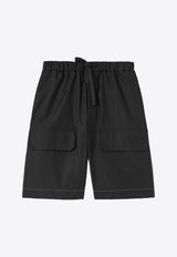 Elasticated Cargo Shorts