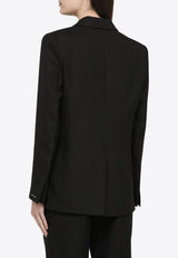 Essential Single-Breasted Tailored Blazer