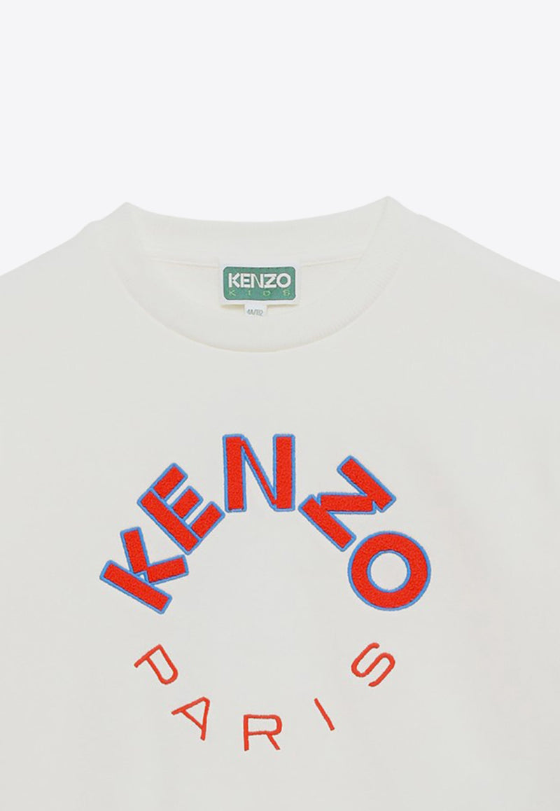 Boys Logo-Printed Crewneck Sweatshirt