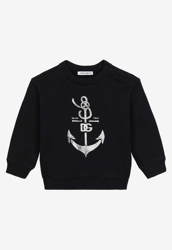 Baby Boys Logo-Printed Sweatshirt