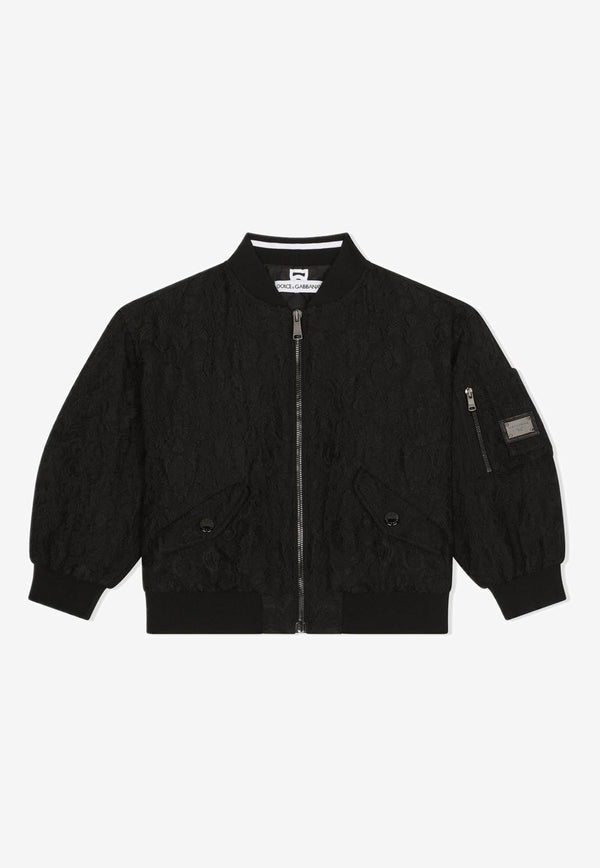 Boys Zip-Up Bomber Jacket