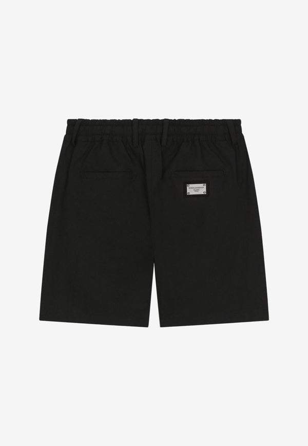 Boys Logo Plaque Shorts