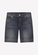 Boys Washed Denim Shorts