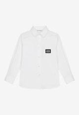 Boys Logo-Patch Shirt