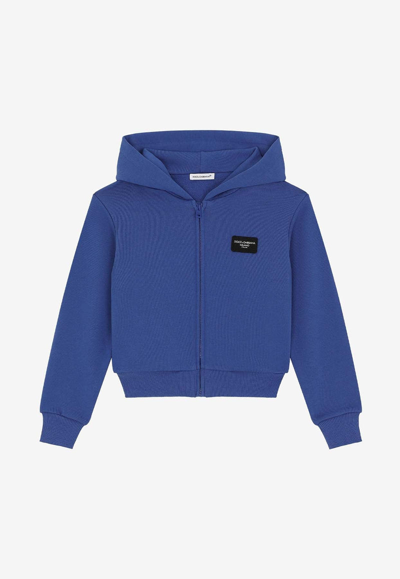 Boys Logo Zip-Up Jacket