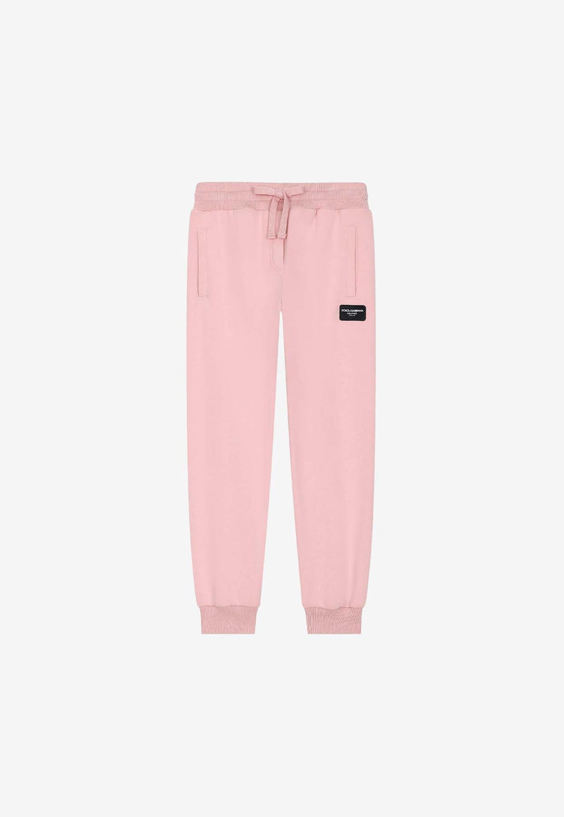 Girls Logo Label Track Pants