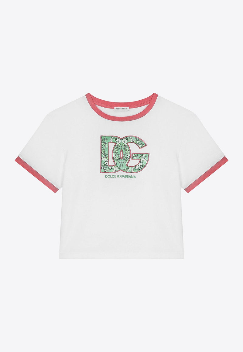 Girls Logo Patch T-shirt