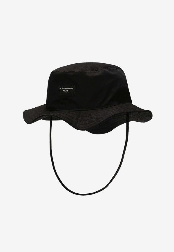 Kids Logo Tag Bucket Hat