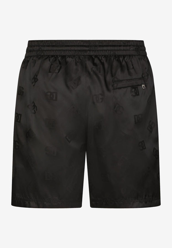 Logo Jacquard Shorts