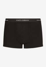 Logo Waistband Fine-Rib Boxers