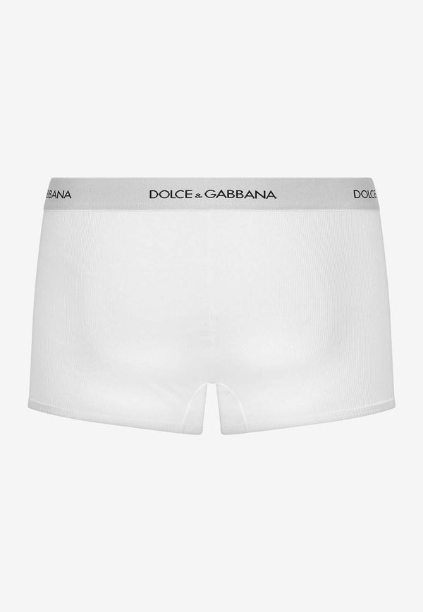 Logo Waistband Fine-Rib Boxers