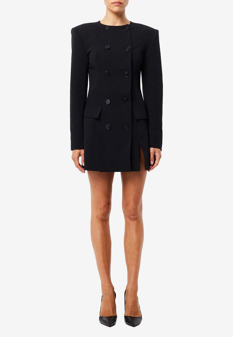 In Motion Double-Breasted Mini Blazer Dress