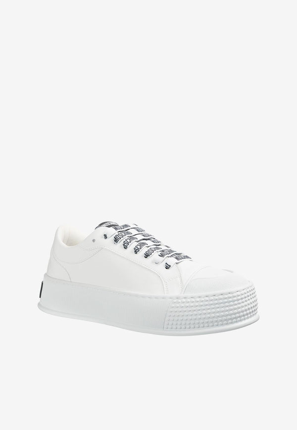 Logo Lettering Low-Top Sneakers