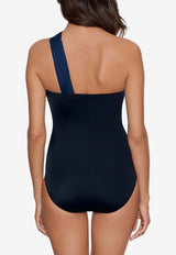 Colorblocked Goddess One-Piece Swimsuit