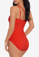 Hyper Link Charlize One-Shoulder Swimsuit