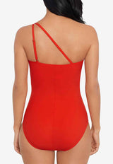 Hyper Link Charlize One-Shoulder Swimsuit