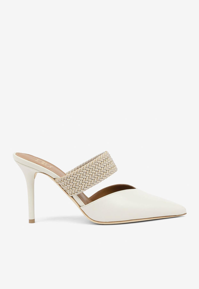 Maisie 85 Mules in Nappa Leather