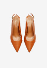 Marion 45 Nappa Leather Slingback Pumps