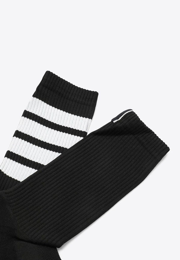 4-Bar Ribbed Socks
