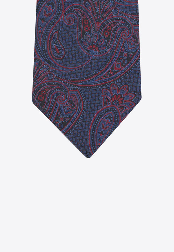 Paisley Silk Jacquard Tie