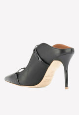 Maureen 85 Pointed Mules in Leather