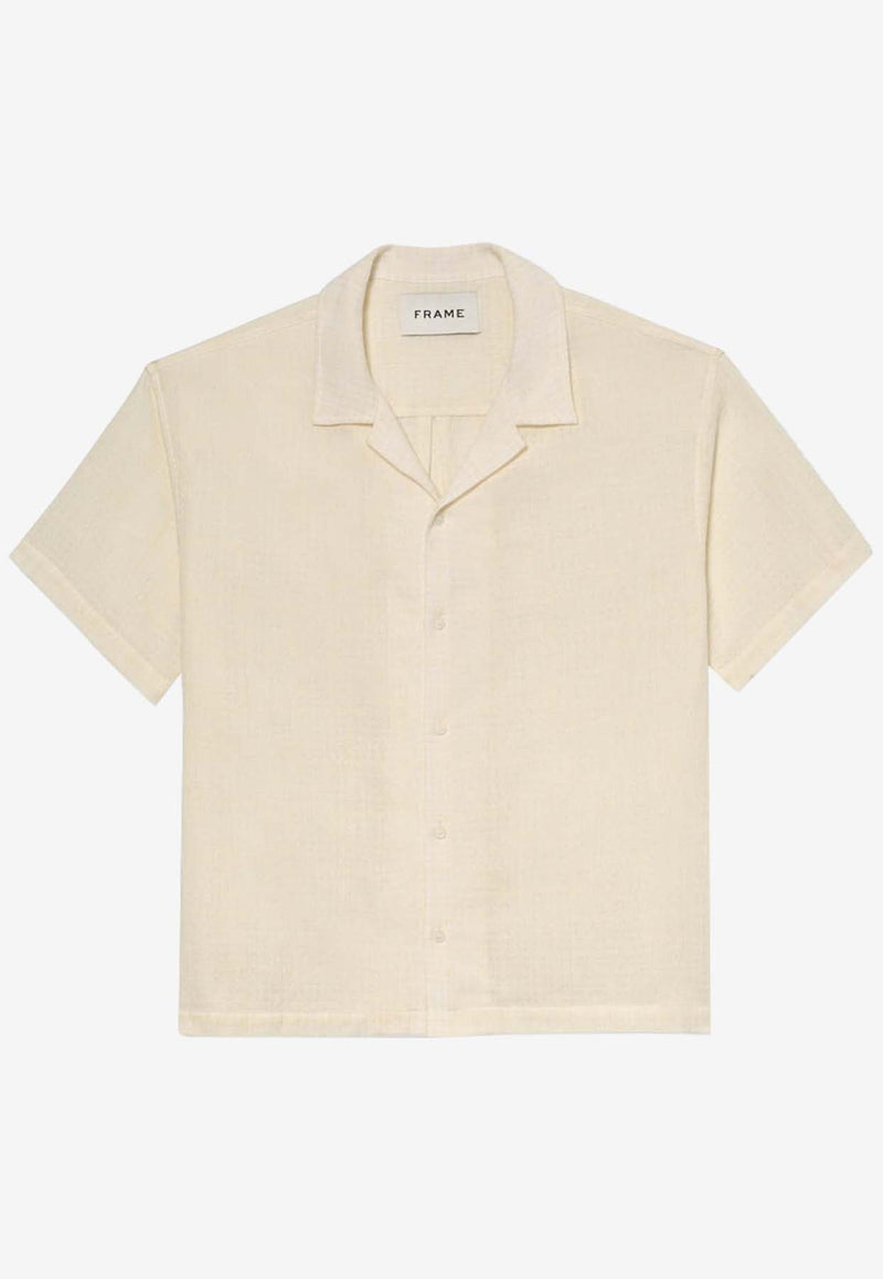 Camp Collar Short-Sleeved Shirt