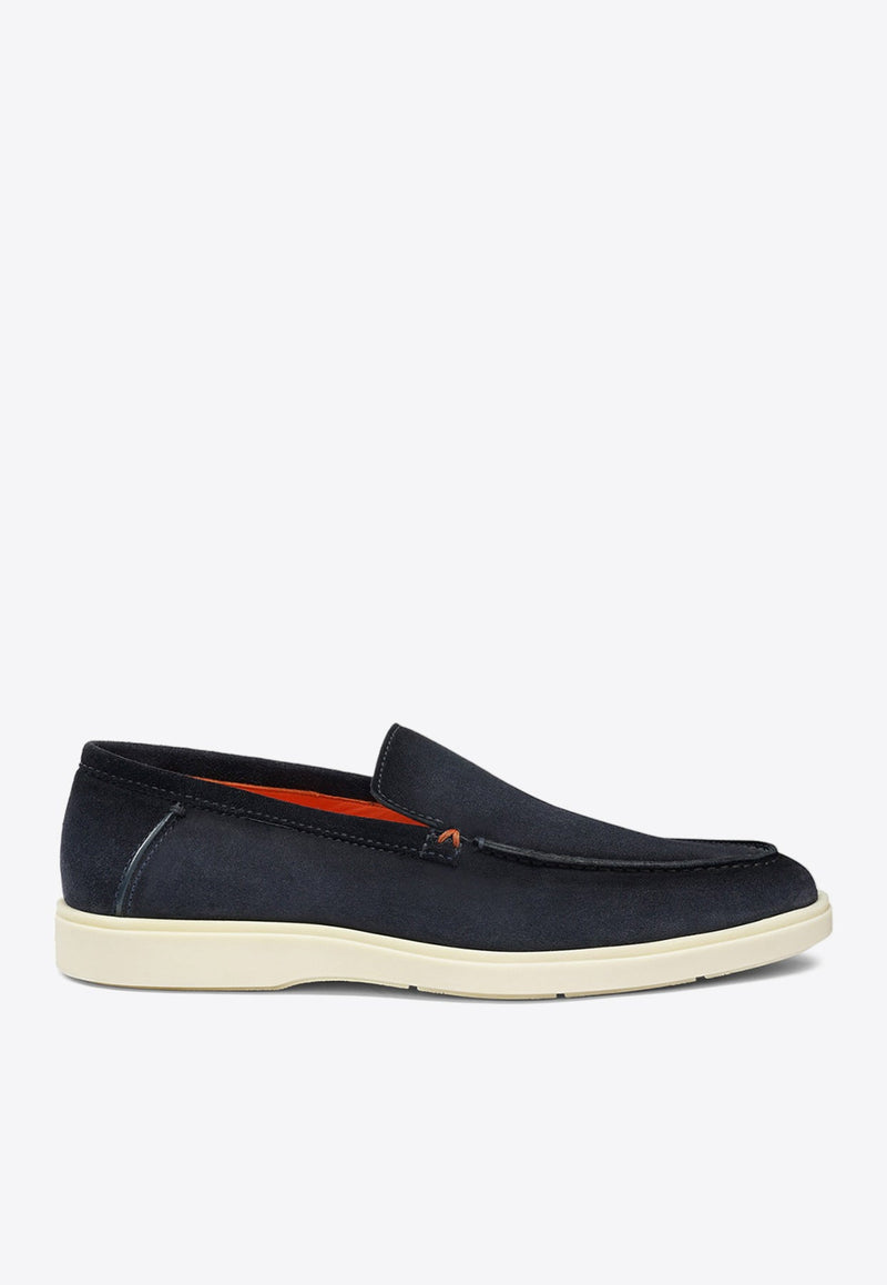 Slip-On Suede Loafers
