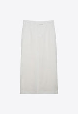 Tailored Column Maxi Skirt