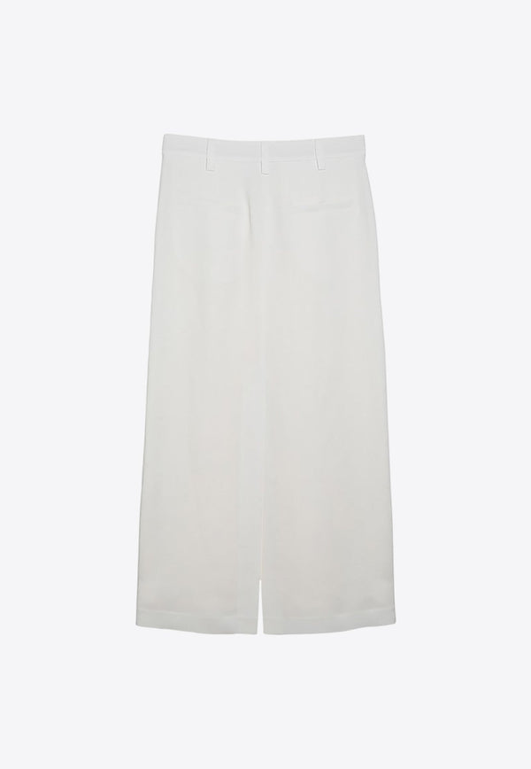 Tailored Column Maxi Skirt