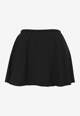 High-Rise Mini Swim Skirt