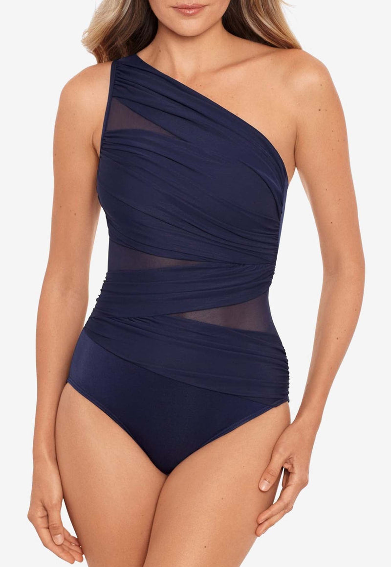 Network Jena One-Shoulder Swimsuit