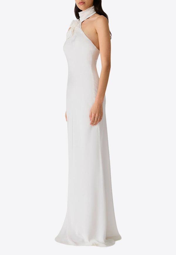 Teresa Halterneck Satin Bridal Gown