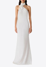 Teresa Halterneck Satin Bridal Gown