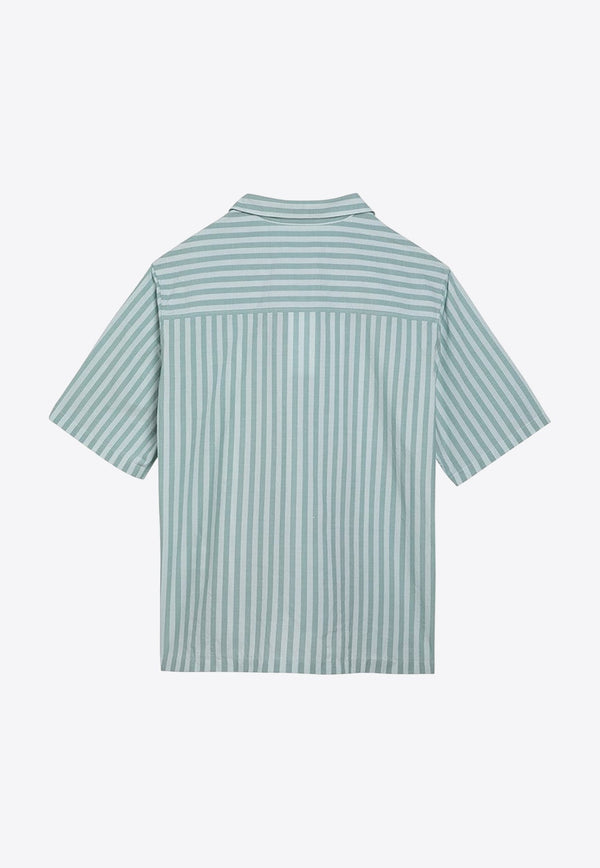 Striped Short-Sleeved Shirt